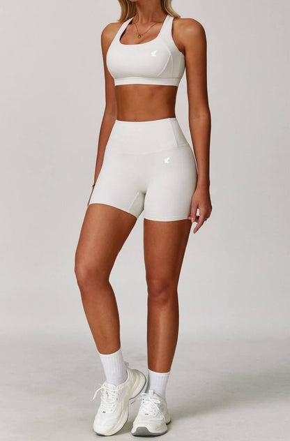 2-Piece Activewear Set – Bra & Leggings Shorts